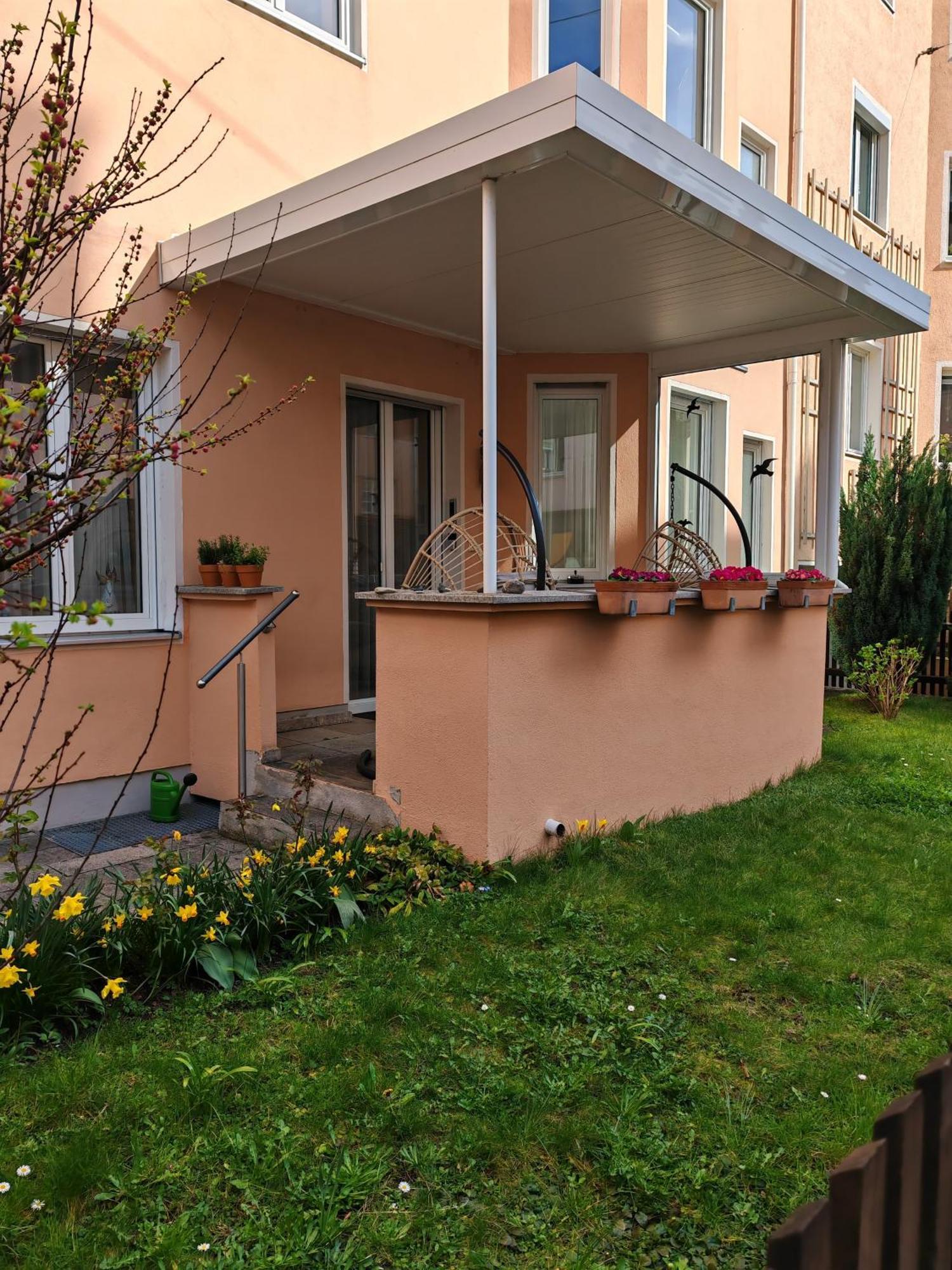 Neu - 4 Zimmer, 4 Betten, 5 Min Zum Hbf, Terrasse, 160Qm Augsburg Exterior foto
